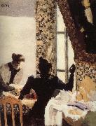 Edouard Vuillard Threading oil painting artist